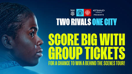 Enter our Manchester derby group booking competition!