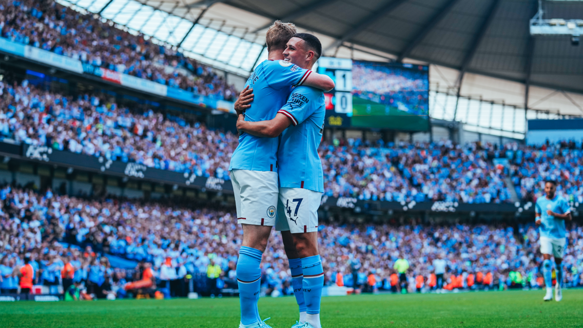 Wright-Phillips on City’s first half masterclass