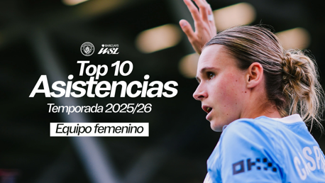 Las diez mejores asistencias de la temporada 2025/26