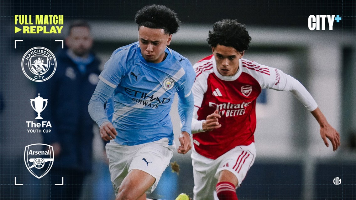 Full-match replay: City v Arsenal - FA Youth Cup