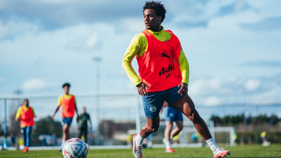 STEPPING UP : Oscar Bobb working hard