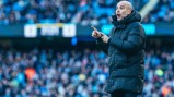 THE BOSS: On the touchline.