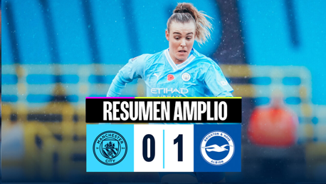 City 0-1 Brighton: resumen