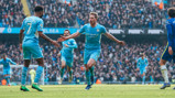 GET IN: KDB wheels away in delight 