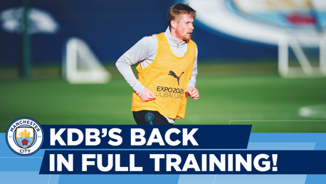 Tonton Bagian Terbaik dari Sesi Latihan Saat De Bruyne Kembali!