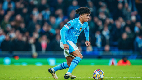 LIVELY LEWIS: On the ball.