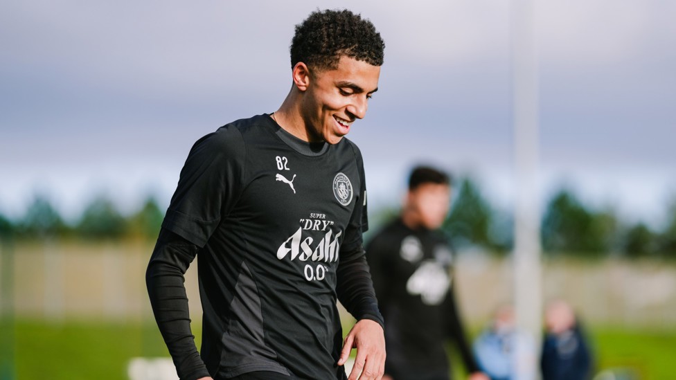 FLYING FULL-BACK : Rico Lewis sharpens up