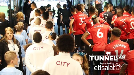 TUNNEL CAM: Go behind the scenes and see what went on in the tunnel on derby day