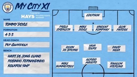 My City XI: Tommy Doyle