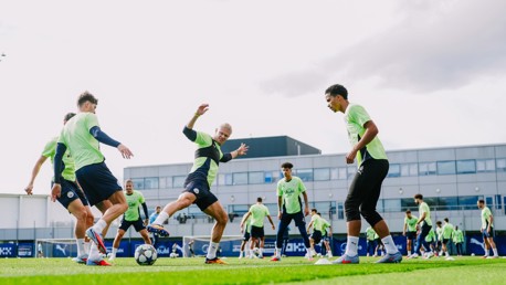 Training: Final Napoli preparations 