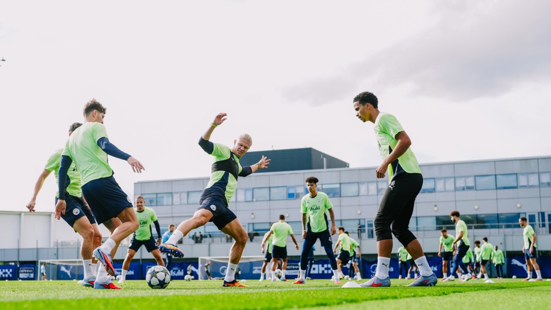 Training: Final Napoli preparations 
