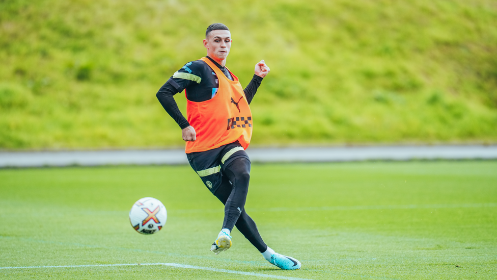 Phil Foden is never far away from a football