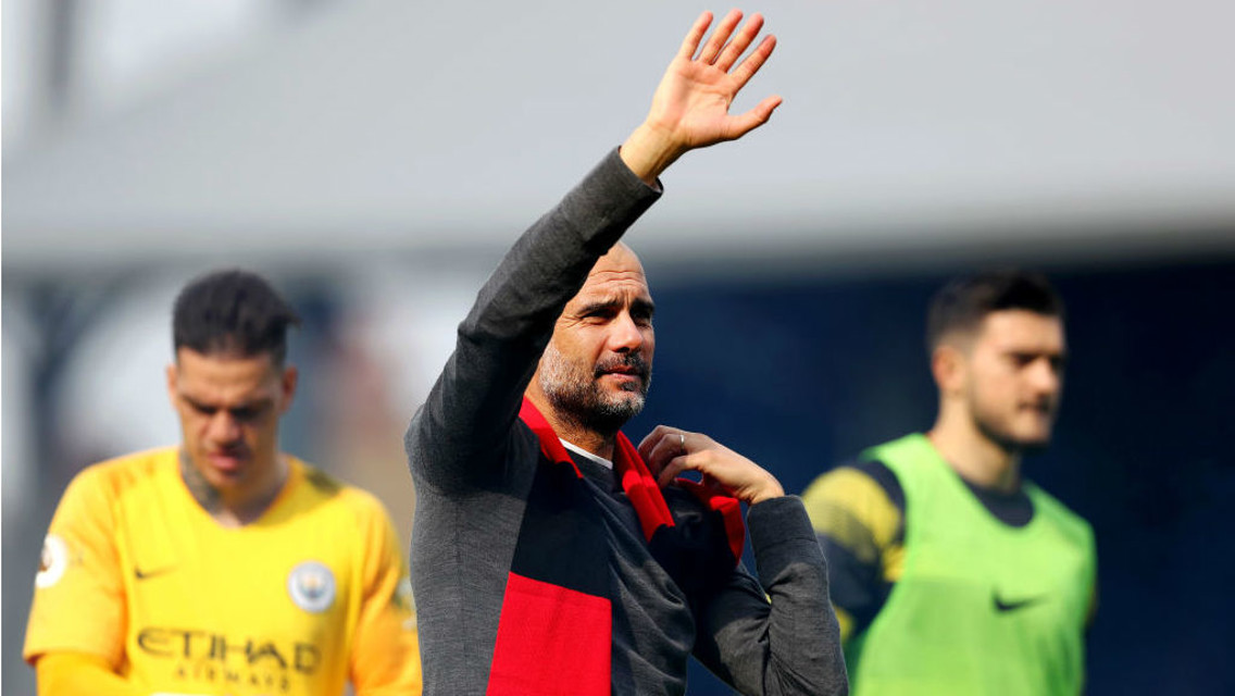 Guardiola hails City's positive mind-set
