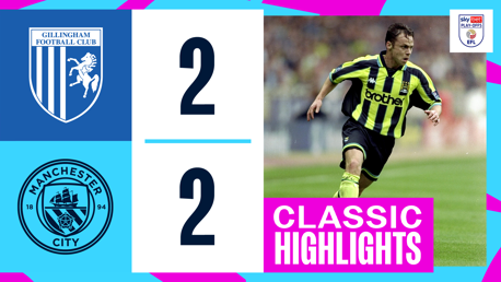 Classic highlights: Gillingham 2-2 City (1999)