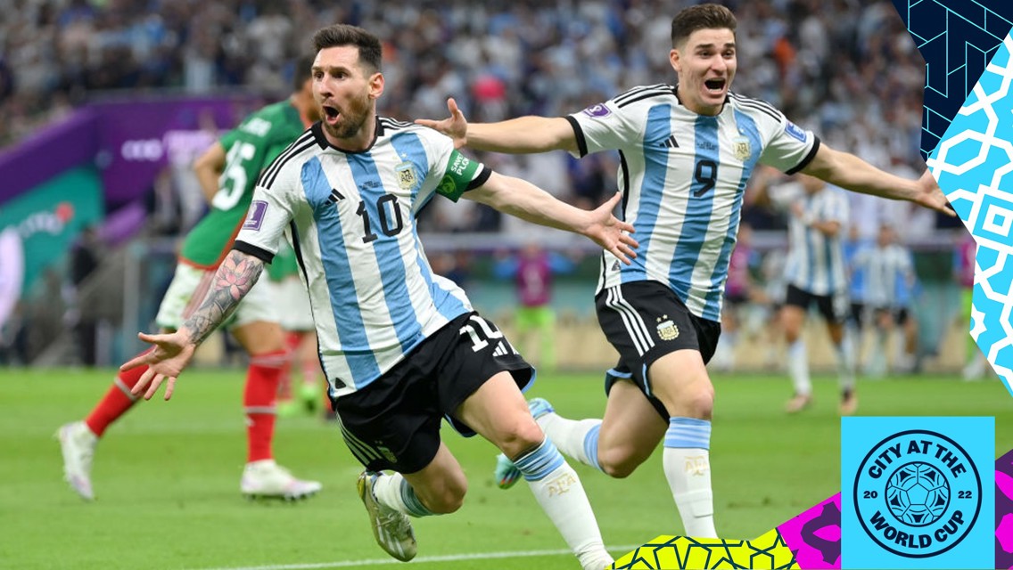 Alvarez memberi dampak saat Messi memimpin Argentina menang atas Meksiko