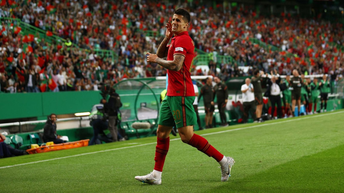 Cancelo buteur lors de la victoire du Portugal