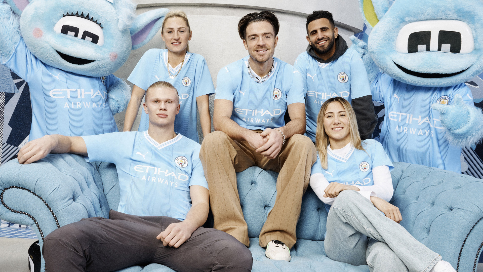 Manchester City and PUMA Unveil 2023/24 Home Jersey