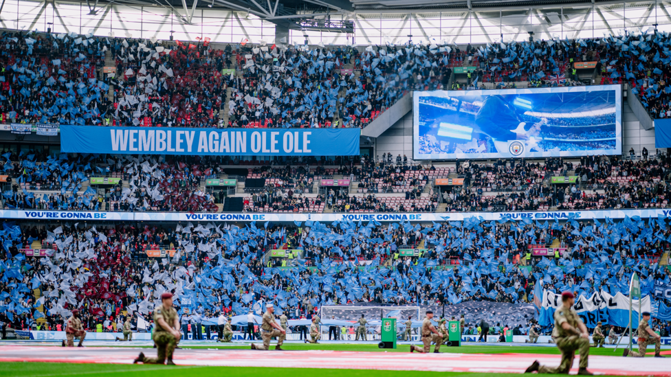 BLUE IS THE COLOUR : What a sight!