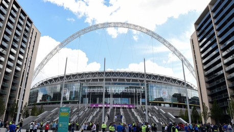 SECOND HOME: Back at Wembley!