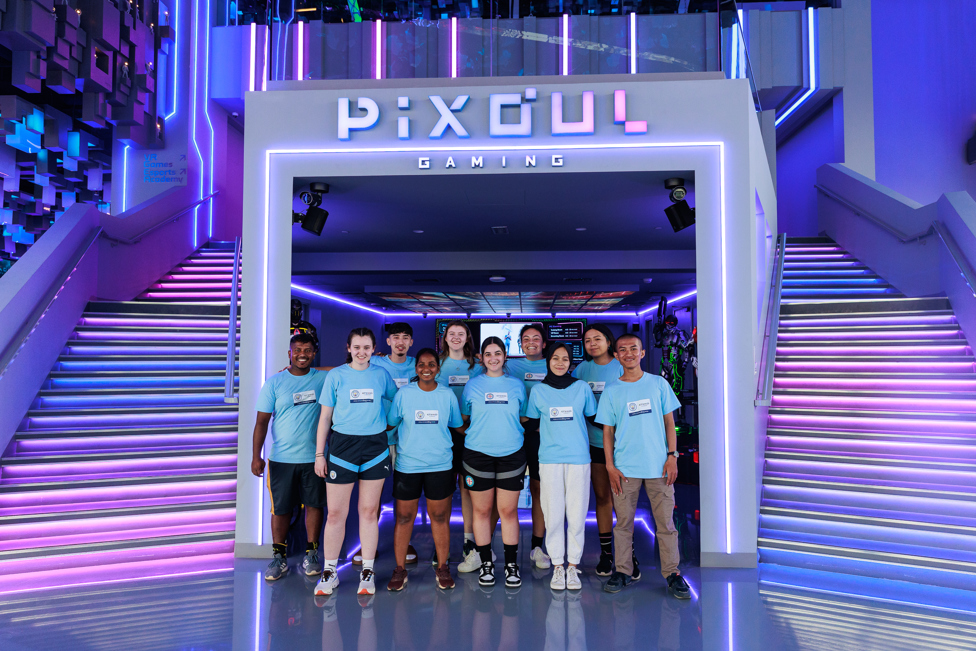 FUTURE : Young Leaders enjoy futuristic gaming at Pixoul Gaming 