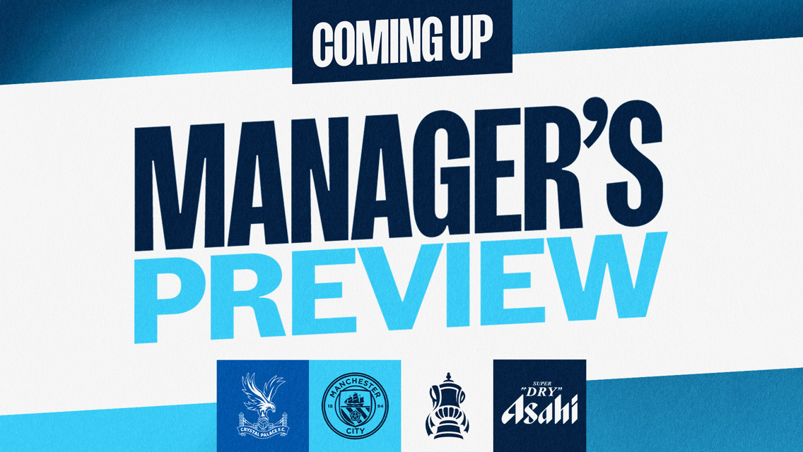 Coming soon: Pep Guardiola pre-FA Cup final press conference 