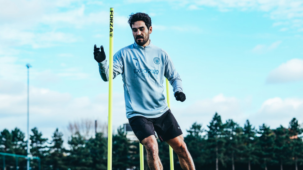 Ilkay on the move