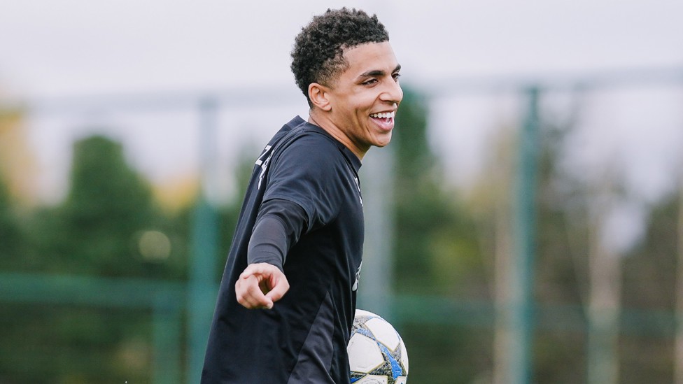 GOOD SPIRITS : Rico Lewis offers instructions. 