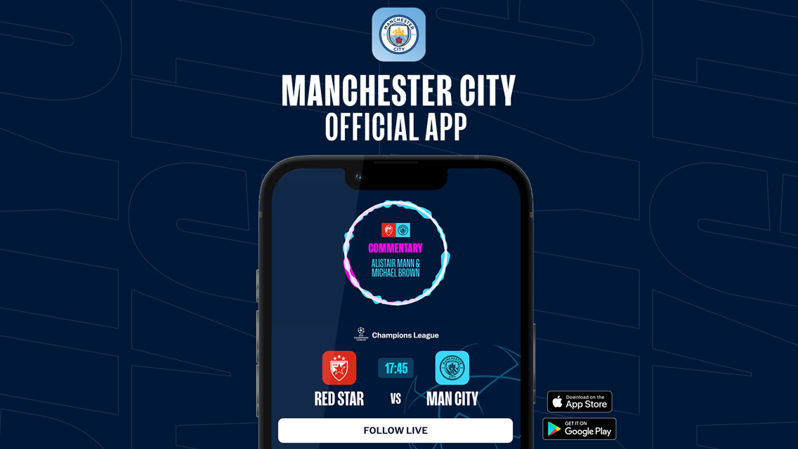 How to follow Red Star v City on our official app