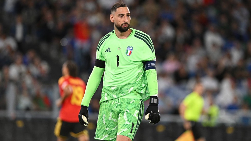 SETBACK: For Italy and Gianluigi Donnarumma