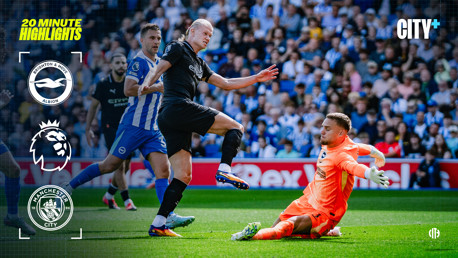 Brighton 2-1 City: 20-minute highlights