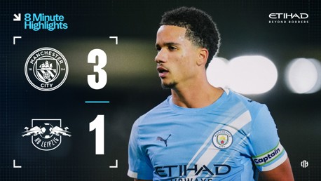 City EDS 3-1 RB Leipzig: 8-minute highlights