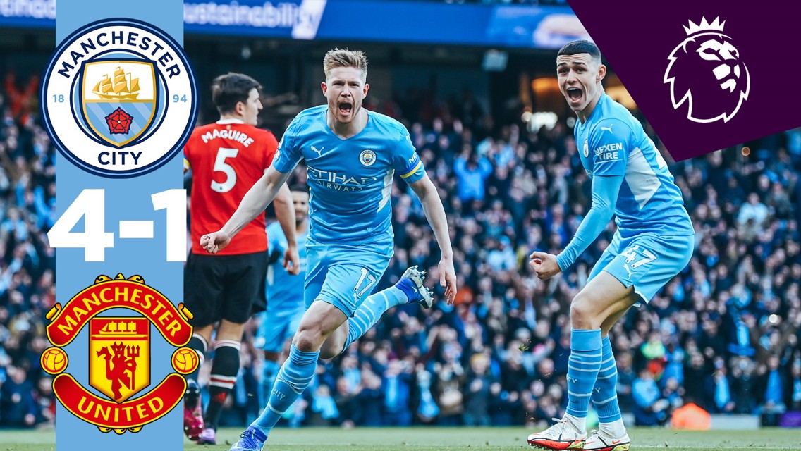 Le résumé : City 4-1 United 