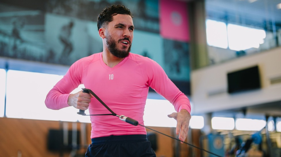 RAY OF SUNSHINE: Cherki in the gym