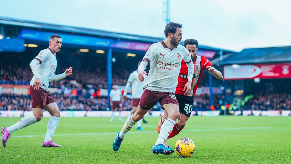 SILKY SILVA: So comfortable on the ball.