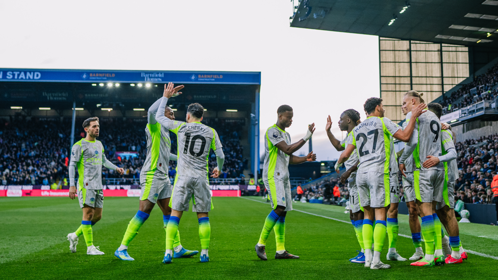 MAIN MAN : Haaland feels the love.