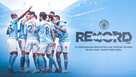 City Buar Rekor Liga Teratas Inggris (Lagi)