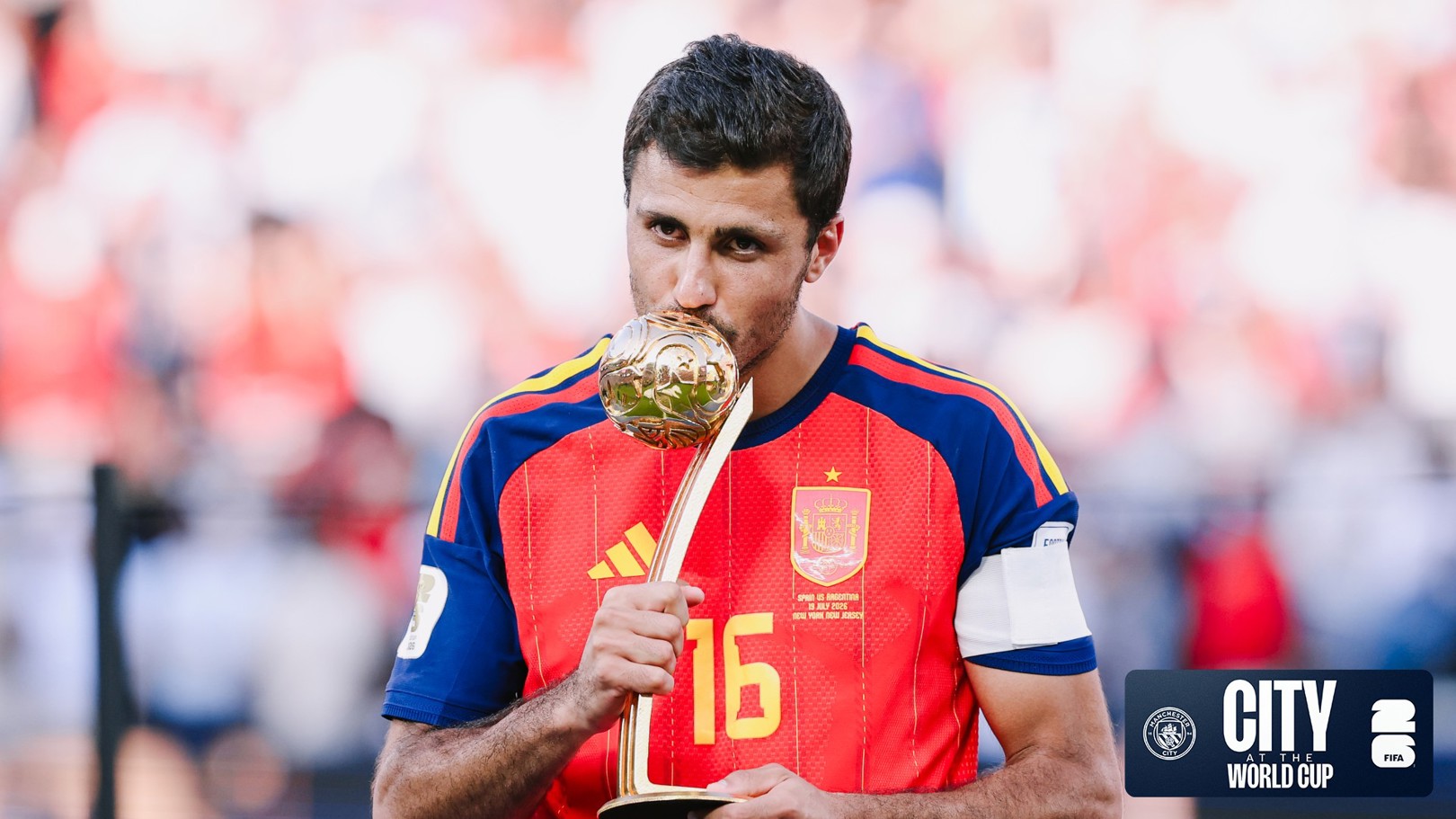 "Không xứng đáng", "Trò đùa à" - NHM phẫn nộ khi Rodri vượt Messi giành QBV World Cup 2 Rodri wins FIFA World Cup Golden Ball