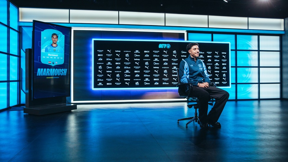 Studio 1! : Omar prepares for his first interview as a City player