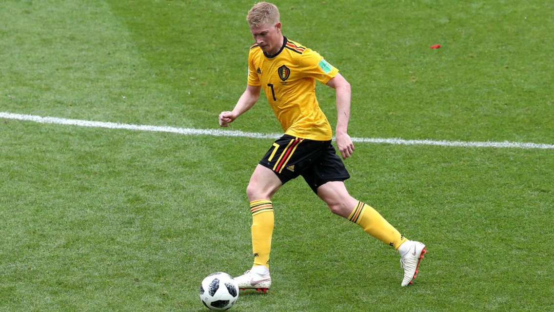 PULLING THE STRINGS: Kevin De Bruyne provided two assists as Belgium beat Scotland.