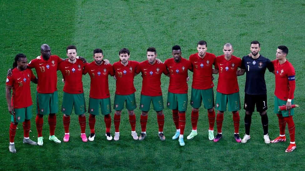 DYNAMIC DUO : Bernardo and Dias also started all three group matches for Portugal as they also progressed into the last 16.
