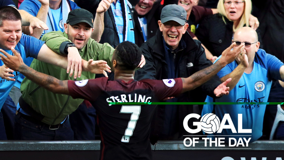 Goal of the Day: Sterling v Swansea 2016