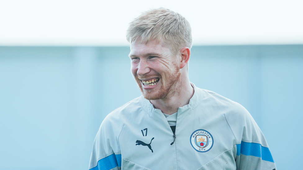King Kev looking relaxed...