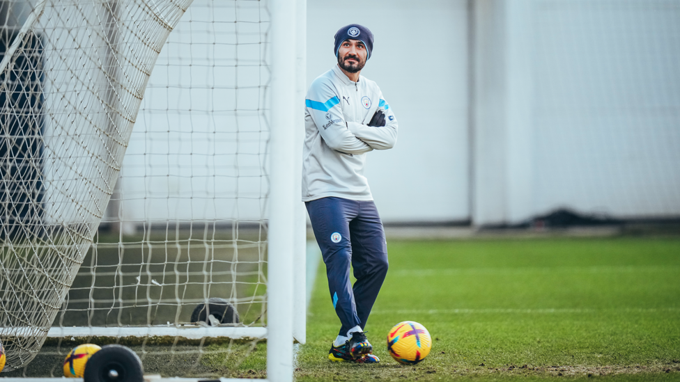 Ilkay takes a break