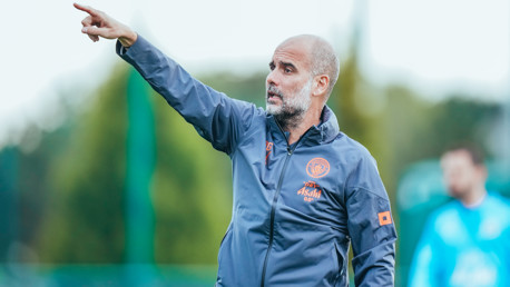 Guardiola volta aos treinos antes do jogo contra o West Ham