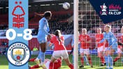 Women's FA Cup: Forest 0x8 City
