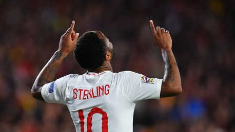 Sterling eyes Three Lions milestone 