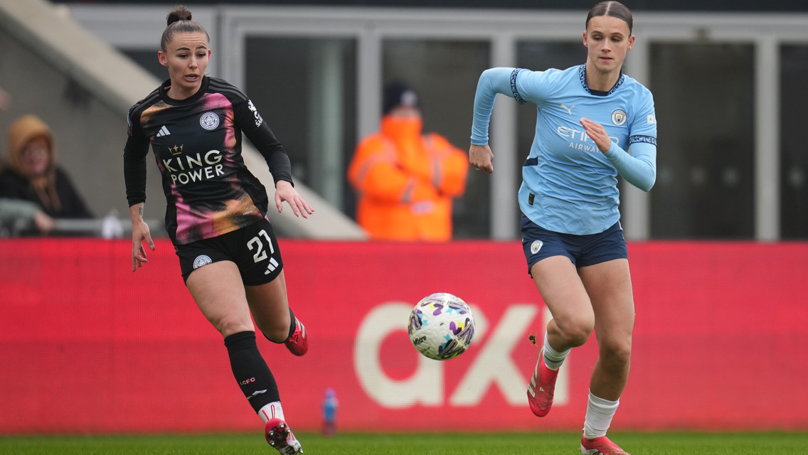 How can I watch Leicester v City in the WSL on TV?