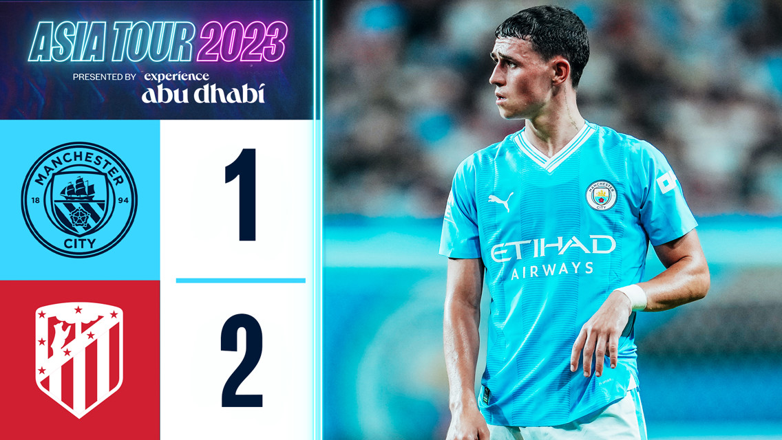 Le résumé : City 1-2 Atlético Madrid