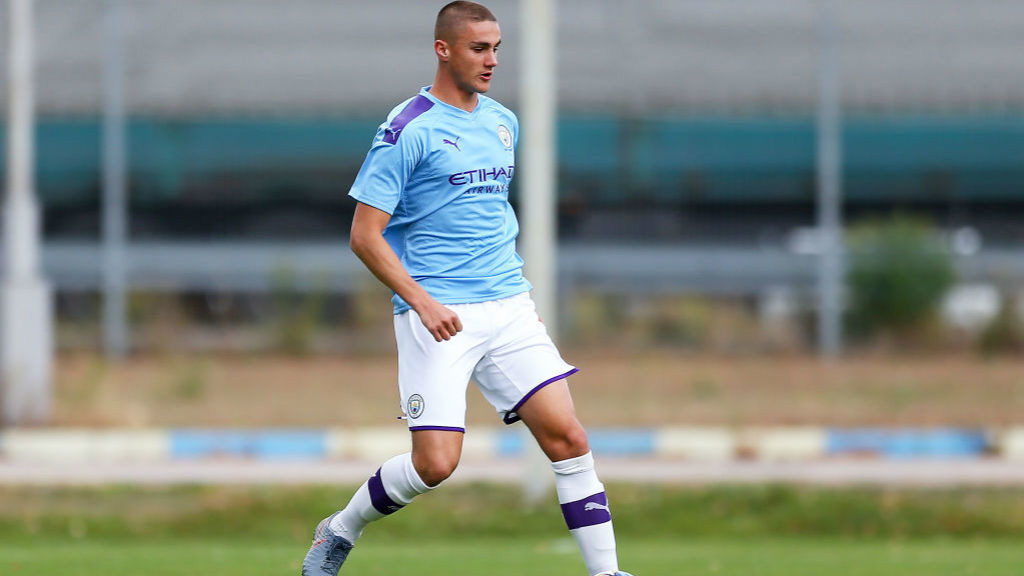 AGONY : Taylor Harwood-Bellis saw his injury time header hit the bar