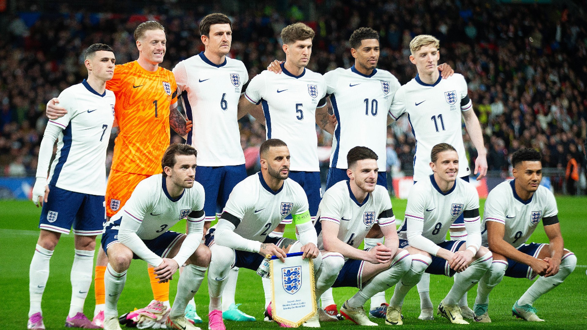 England football team players sales